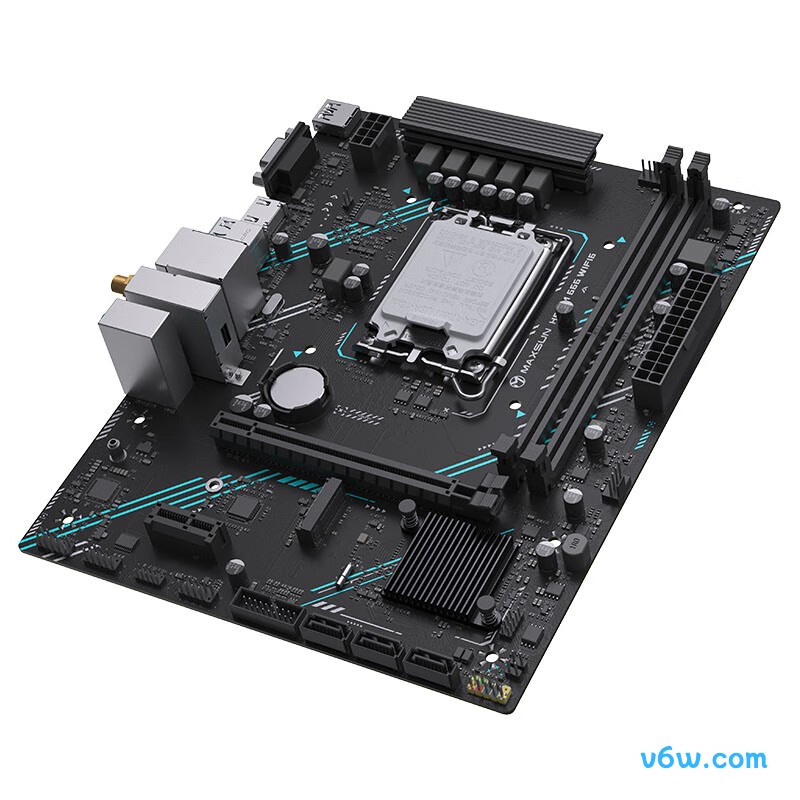 铭瑄MS- H610M 666 WiFi6主板图片
