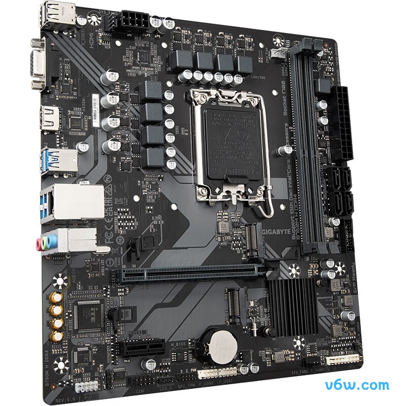 技嘉（GIGABYTE）B760M H DDR4主板图片