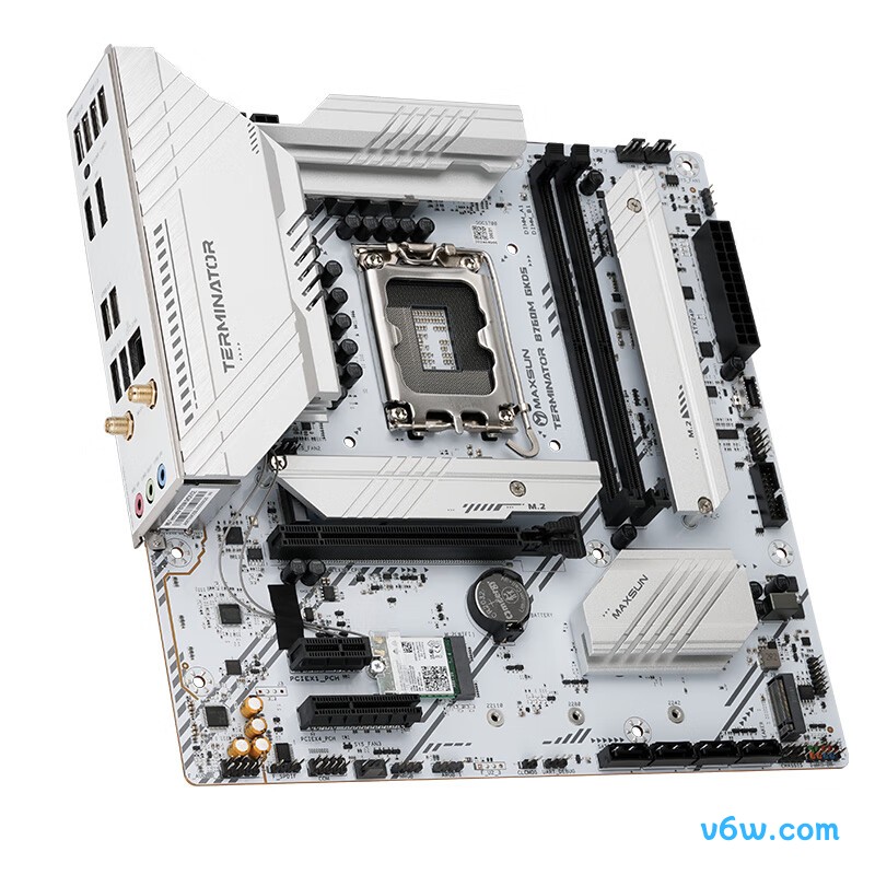 铭瑄MS-终结者B760M GKD5 ICE主板图片