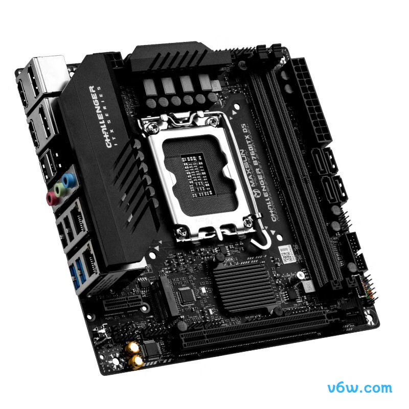 铭瑄MS-挑战者B760ITX D5主板图片