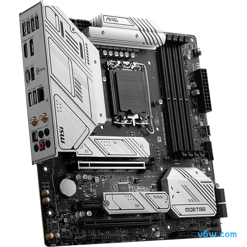微星MAG B760M MORTAR MAX WIFI主板图片