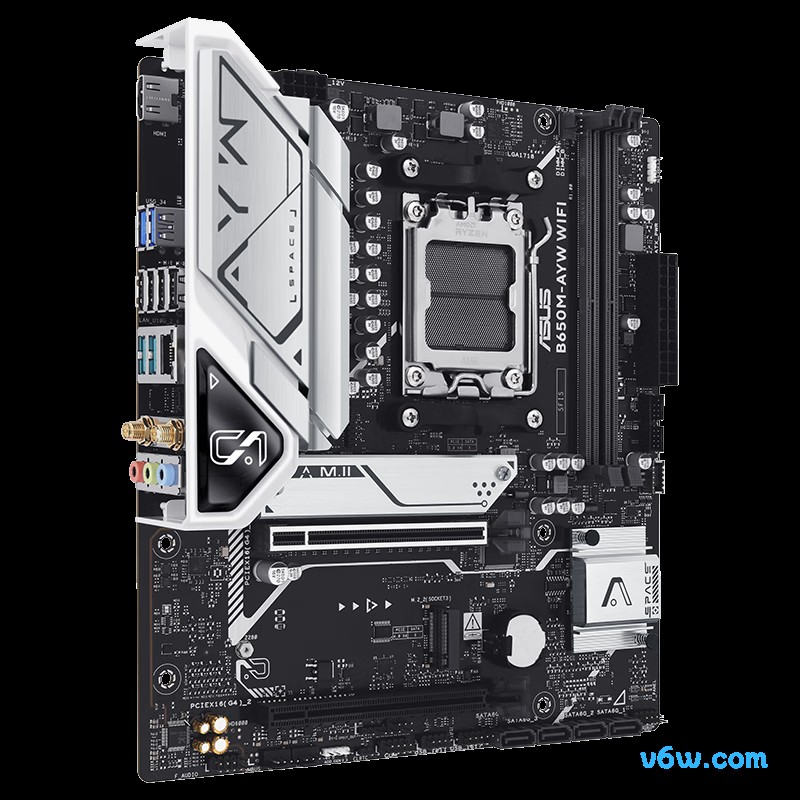 华硕B650M-AYW WIFI主板图片