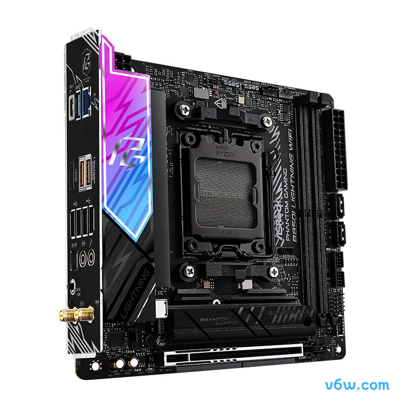 华擎B850I Lightning WIFI主板图片