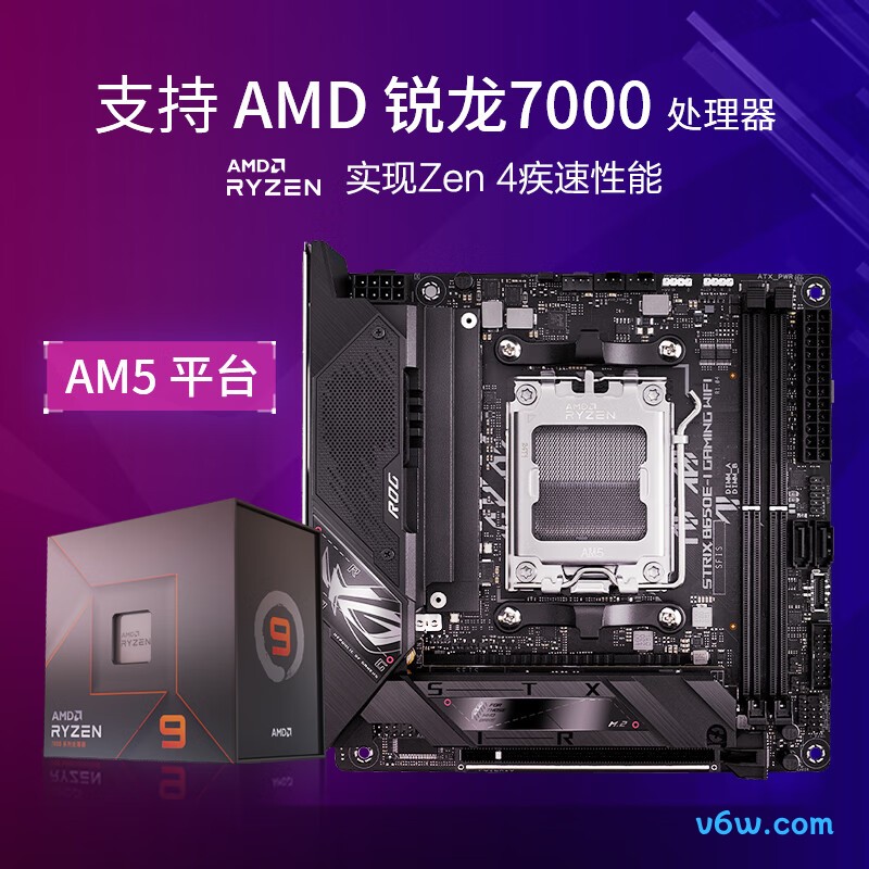 ROGROG STRIX B650E-I GAMING主板图片