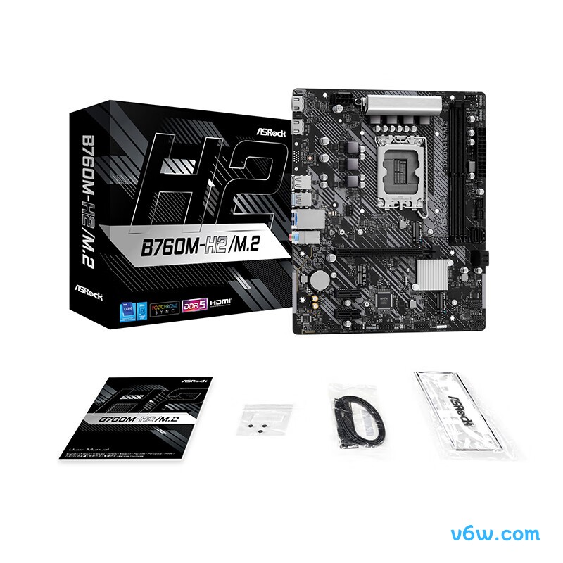 华擎B760M-H2/M.2主板图片