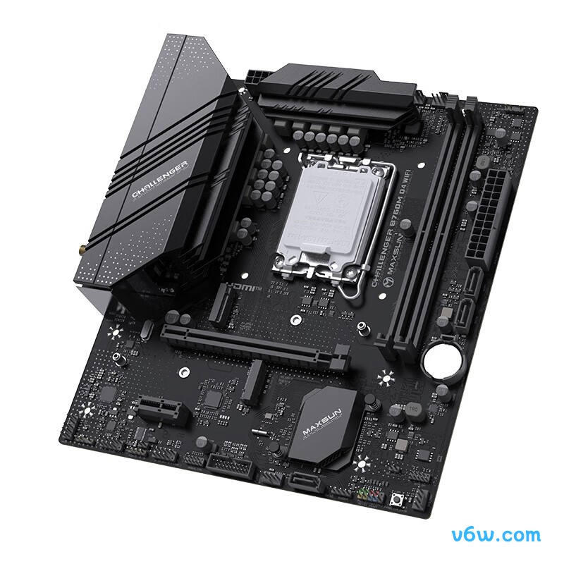 铭瑄MS-挑战者B760M D4 WIFI主板图片