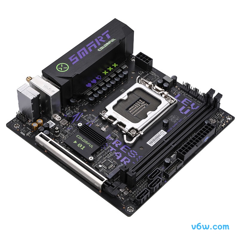 七彩虹Colorful H610I SMART WIFI V20主板图片