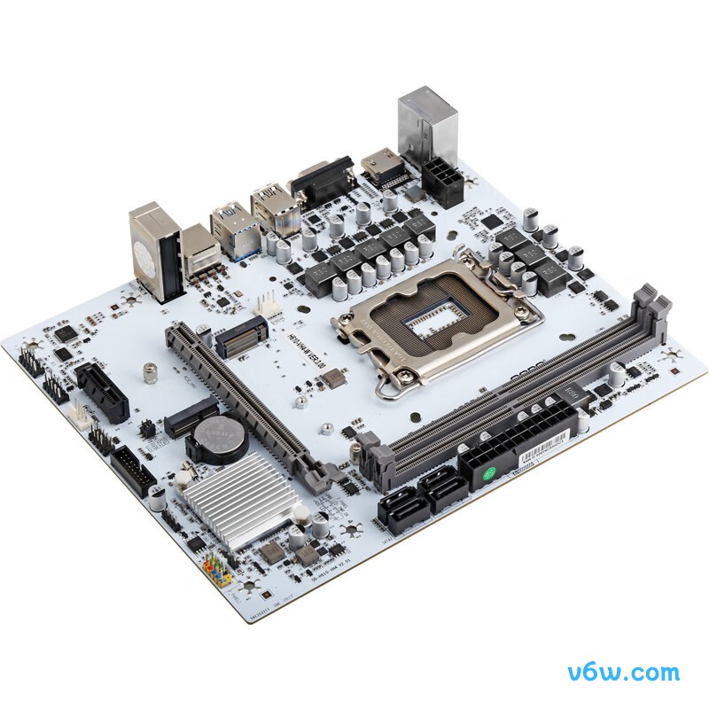 昂达H610-VH4-W主板图片