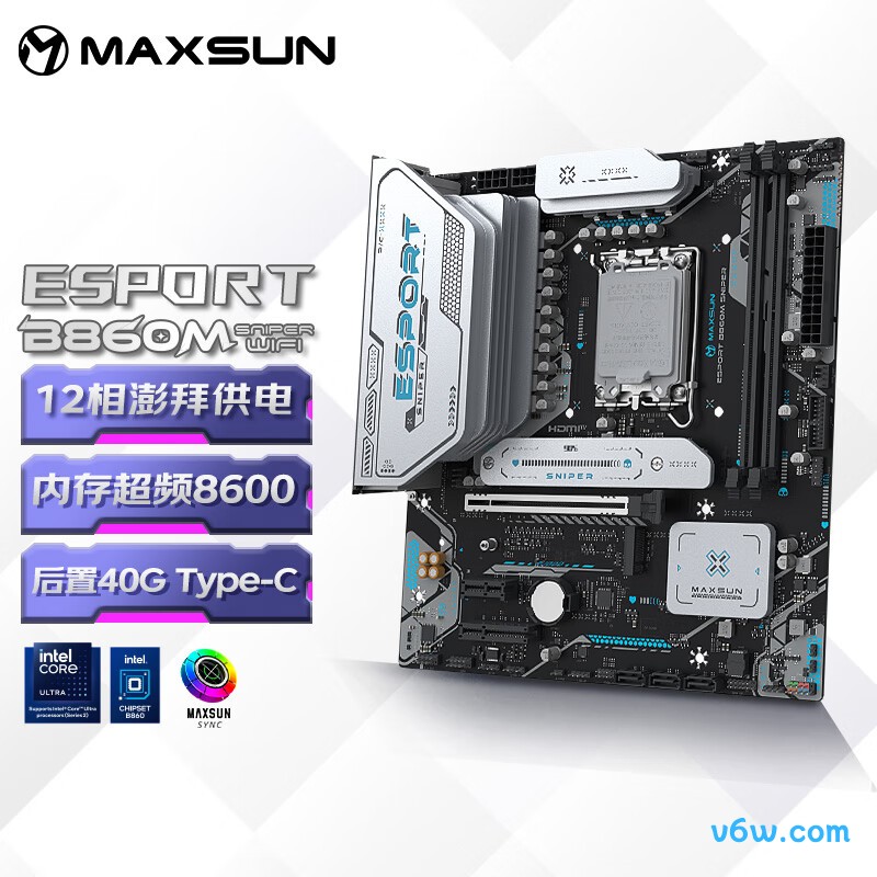 铭瑄MS-eSport B860M SNIPER WIFI