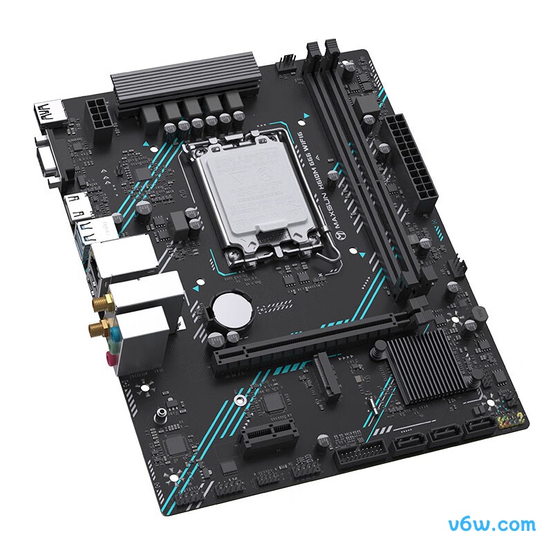 铭瑄MS- H610M 666 WiFi6主板图片