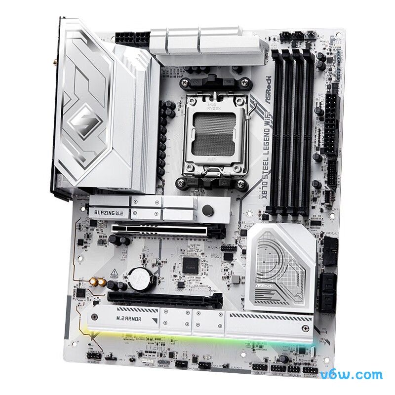 华擎X870 Steel Legend WIFI主板图片