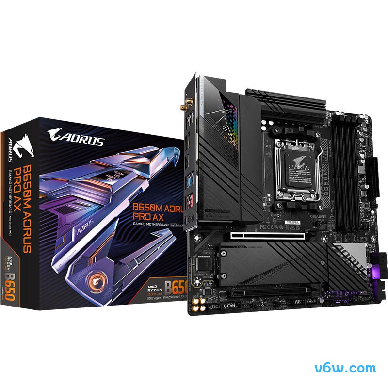 技嘉B650M AORUS PRO AX主板图片