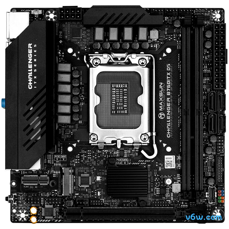 铭瑄MS-挑战者B760ITX D5主板图片