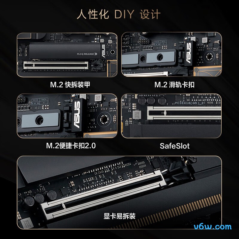 华硕PROART X870E-CREATOR WIFI主板图片