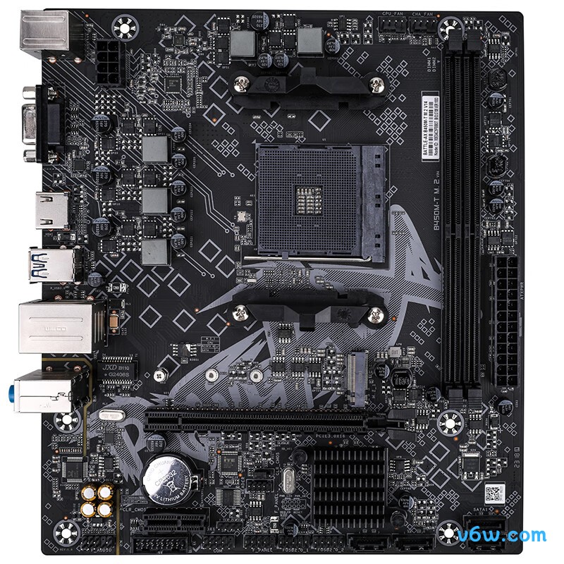 七彩虹BATTLE-AX B450M-T M.2 V14主板图片