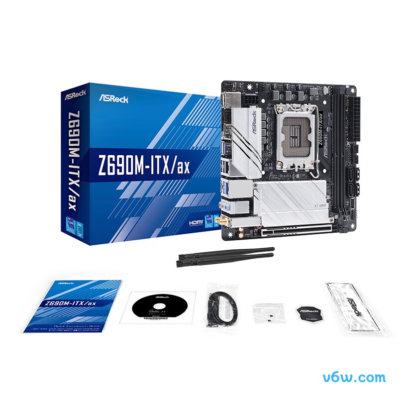 华擎Z690M-ITX主板图片