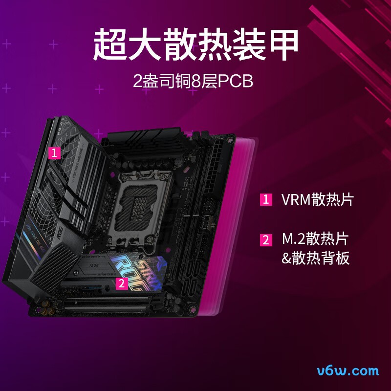 ROGROG STRIX B760-I GAMING WIFI主板图片