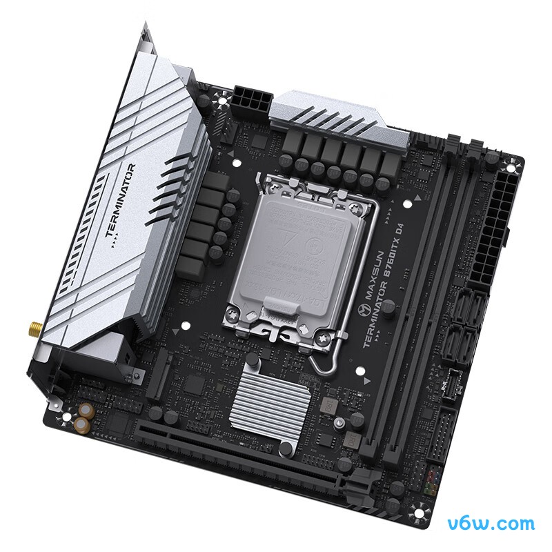 铭瑄MS-终结者 B760ITX D4 WIFI主板图片