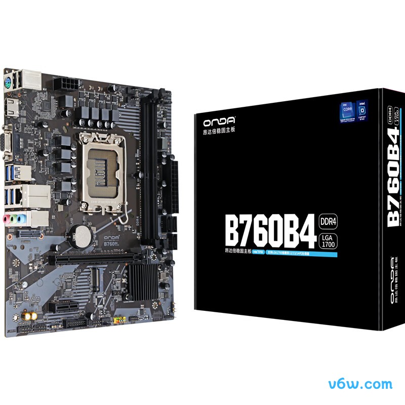 昂达B760B4主板图片