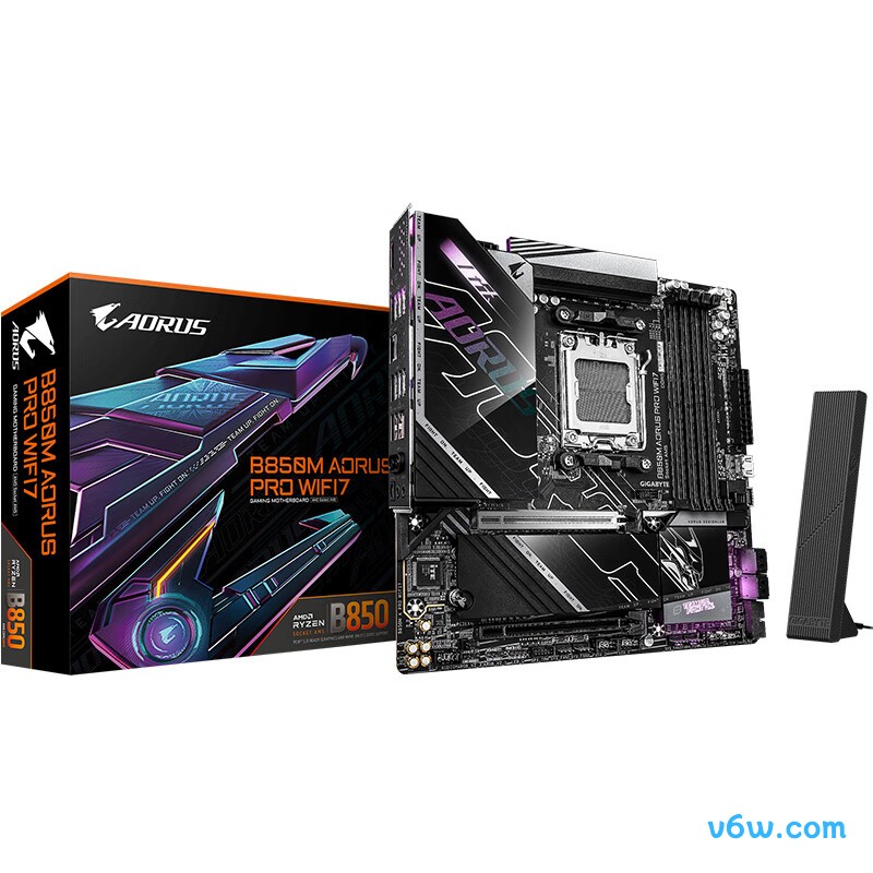 技嘉B850M AORUS PRO WIFI7主板图片