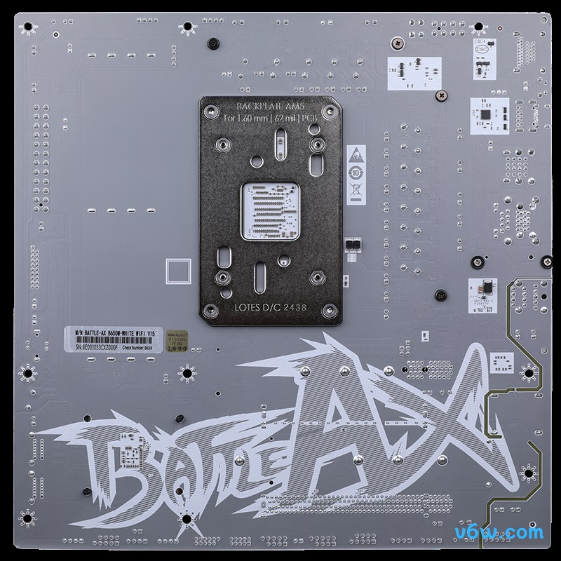 七彩虹BATTLE-AX B650M-WHITE WIFI V15主板图片