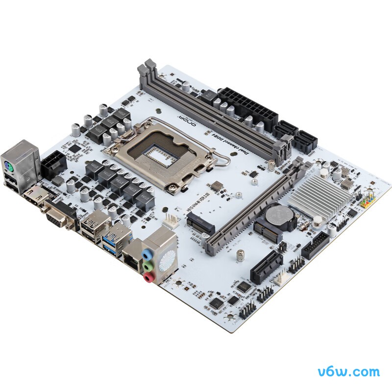 昂达H610-VH4-W主板图片