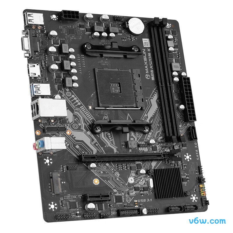 铭瑄MS-挑战者 A520M-K主板图片