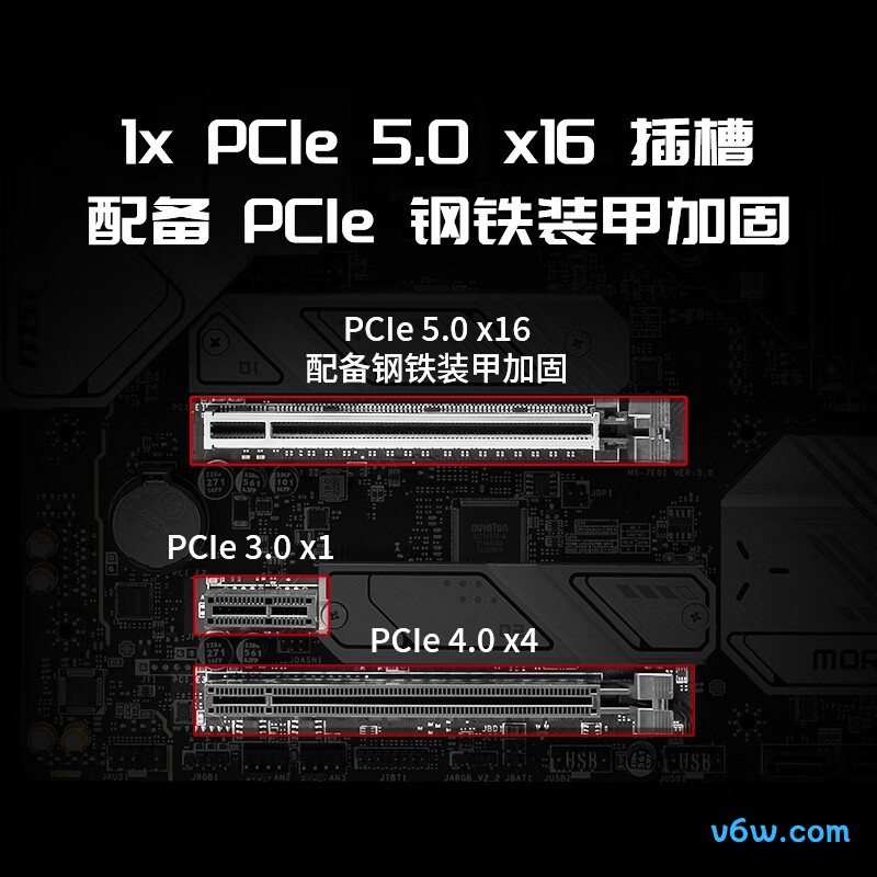 微星MAG B760M MORTAR MAX WIFI主板图片