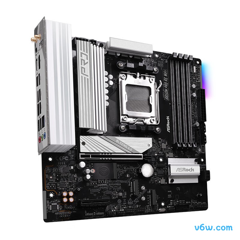 华擎B850M Pro RS WiFi主板图片