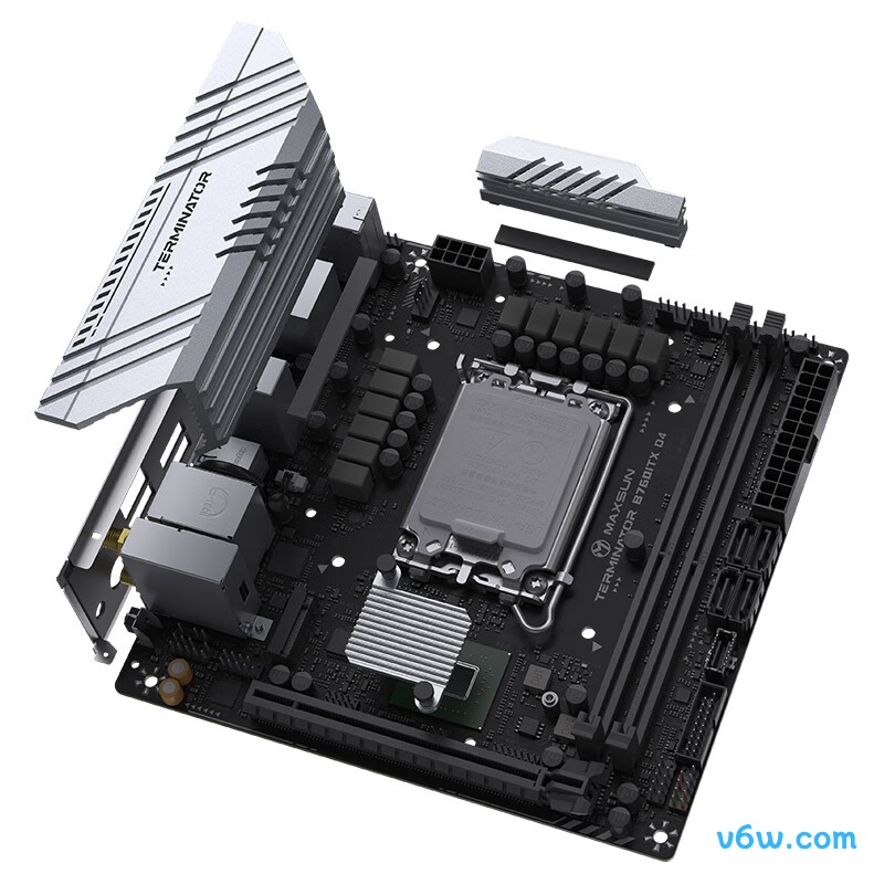 铭瑄MS-终结者 B760ITX D4 WIFI主板图片