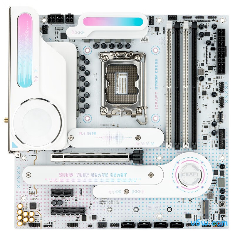 铭瑄MS-iCraft B760M CROSS主板图片