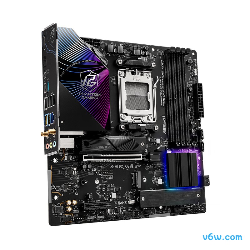 华擎B850M Riptide WiFi主板图片