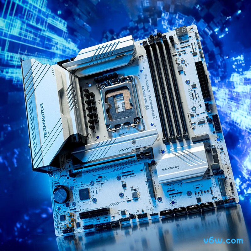 铭瑄MS-终结者 Z790M D5 ICE主板图片