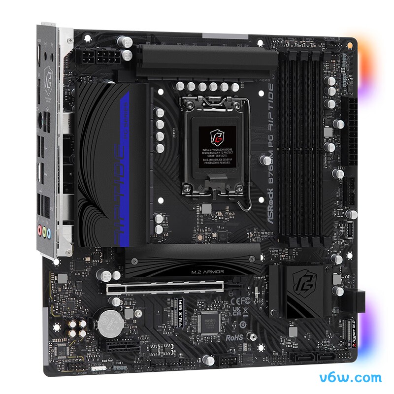 华擎B760M PG Riptide主板图片