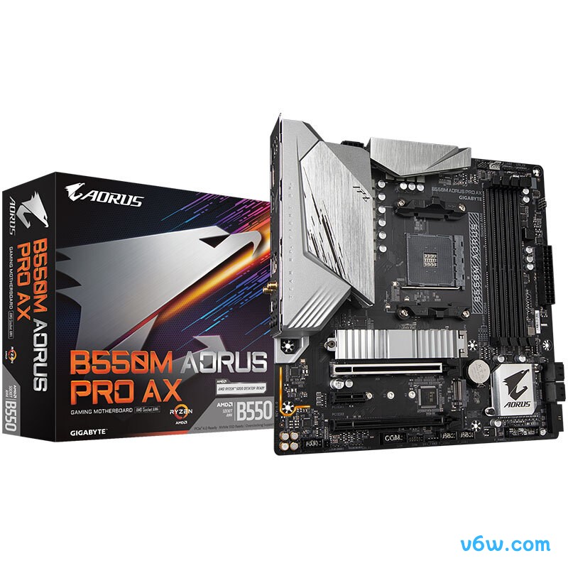 技嘉B550M AORUS PRO AX主板图片