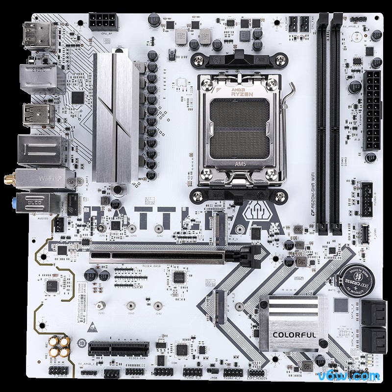 七彩虹BATTLE-AX A620M-GHA WIFI V14主板图片