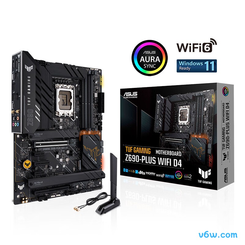 华硕TUF GAMING Z690-PLUS WIFI主板图片