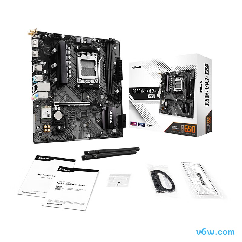 华擎B650M-H/M.2+ WIFI主板图片