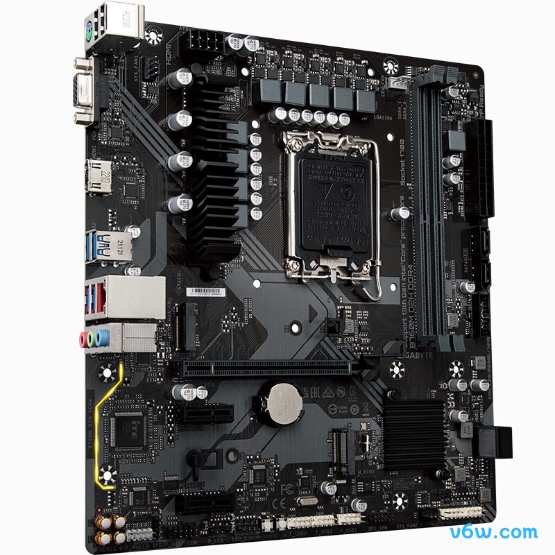 技嘉B760M D2H DDR4主板图片