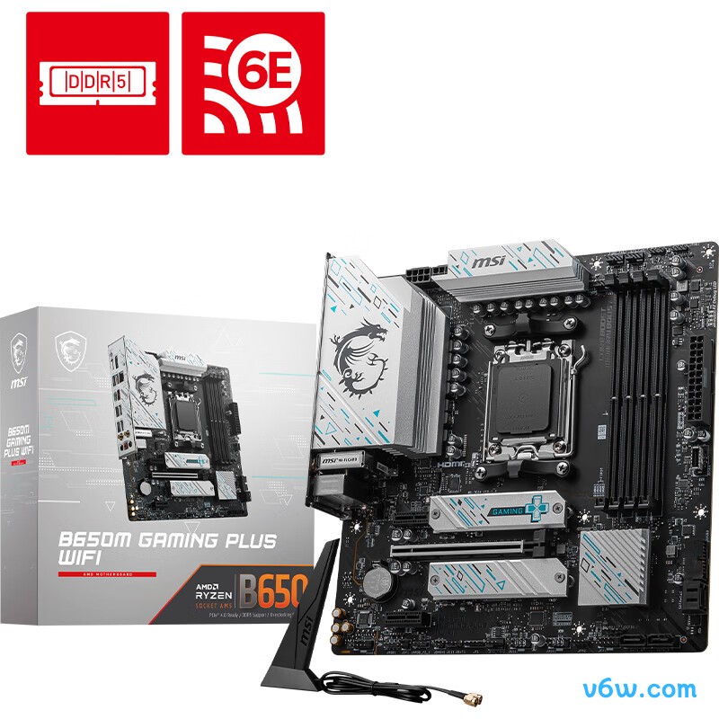 微星B650M GAMING PLUS WIFI主板图片