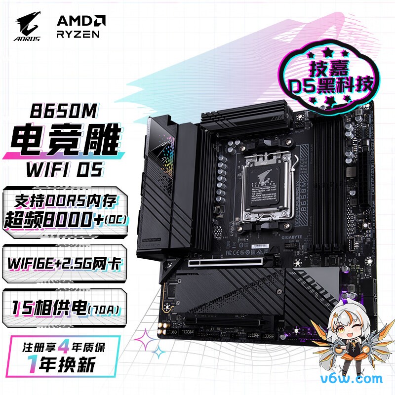 技嘉B650M AORUS PRO AX