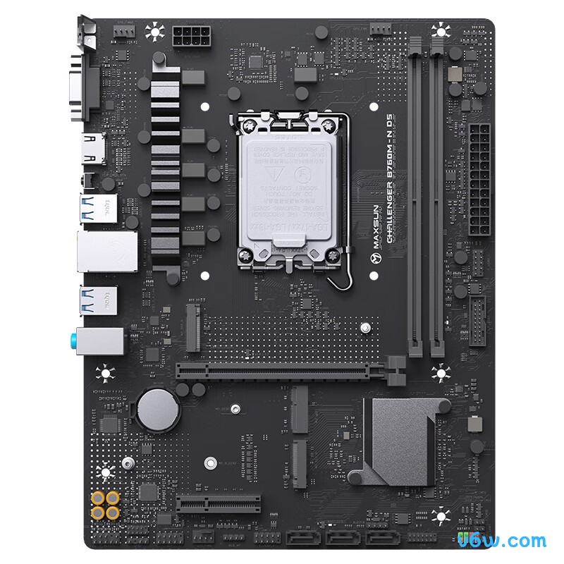铭瑄MS-挑战者B760M-N D5主板图片