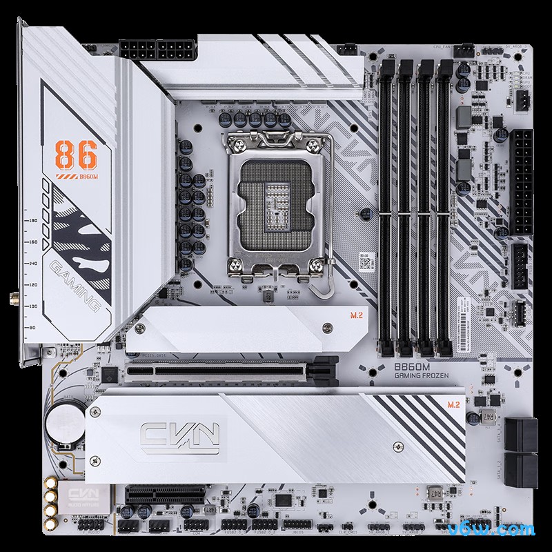 七彩虹CVN B860M GAMING FROZEN V20主板图片