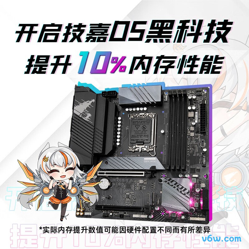 技嘉B760M AORUS ELITE主板图片