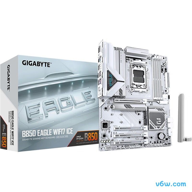 技嘉B850 EAGLE WF7 ICE主板图片