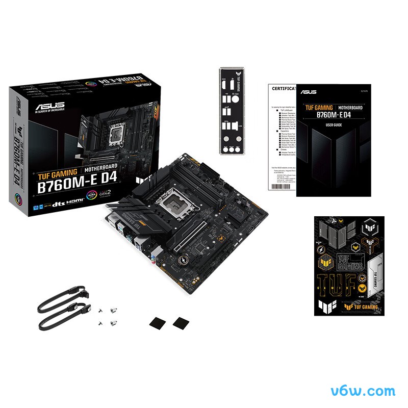 华硕TUF GAMING B760M-E D4主板图片