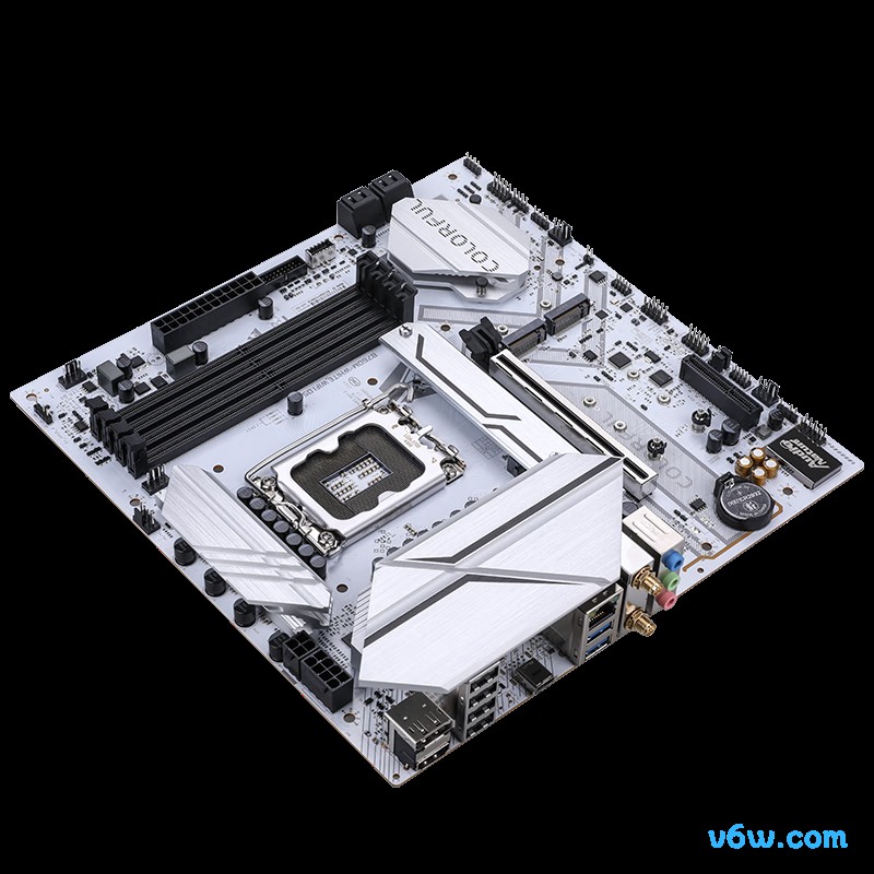 七彩虹BATTLE-AX B760M-WHITE WIFI D5 V20主板图片