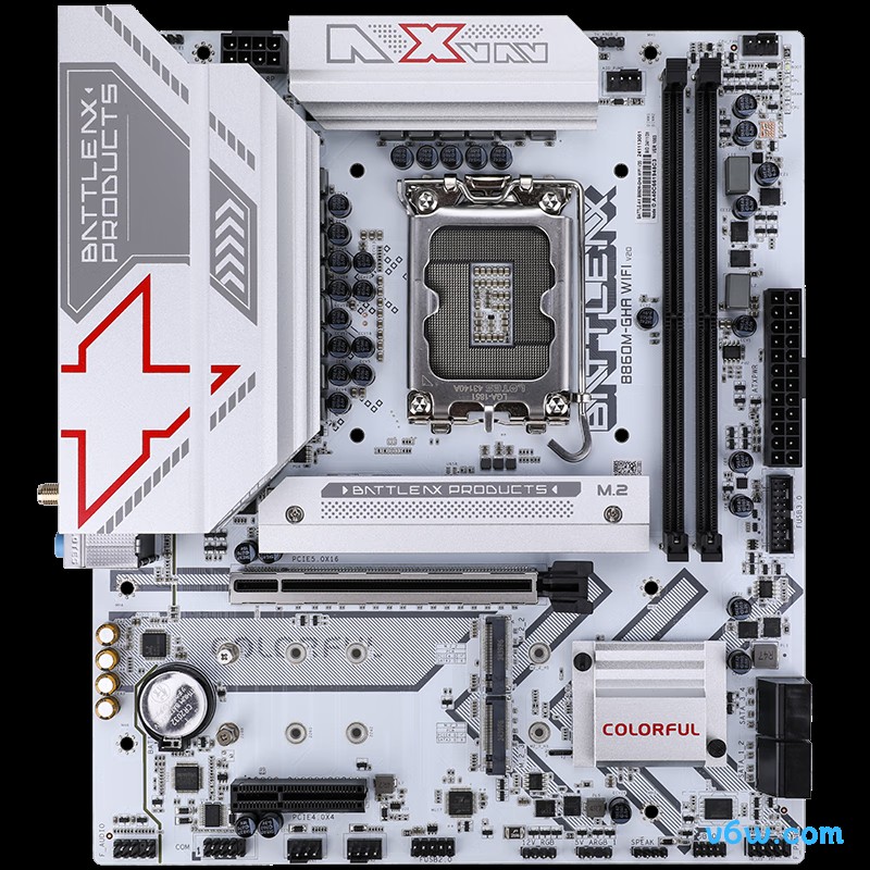 七彩虹BATTLE-AX B860M-GHA WIFI V20主板图片