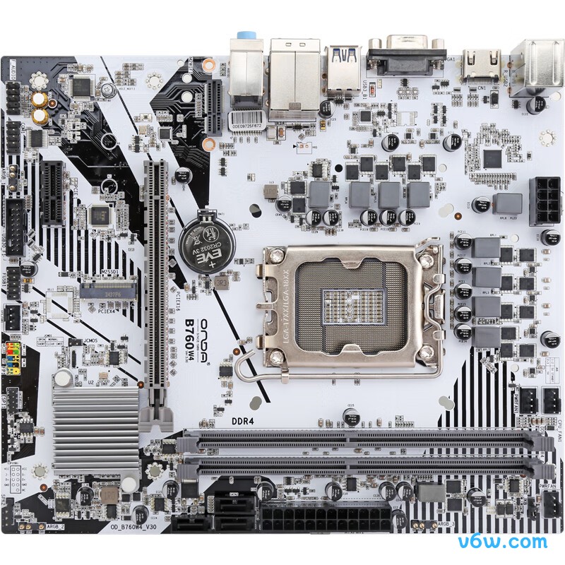 昂达B760W4主板图片