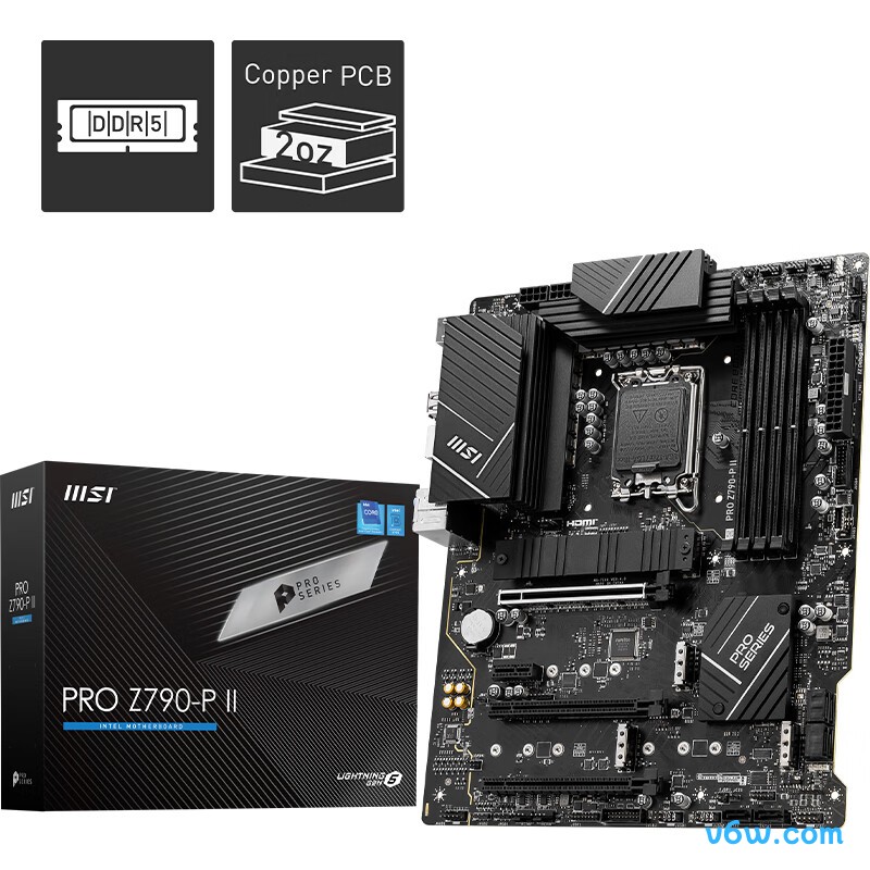 微星PRO Z790-P II主板图片